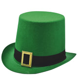 Green Top Hat with Buckle