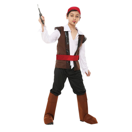 Kids Pirate Boy Dress Up Costume