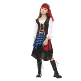 Kids Pirate Girl Dress Up Costume