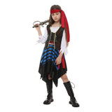 Kids Pirate Girl Dress Up Costume