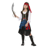 Kids Pirate Girl Dress Up Costume