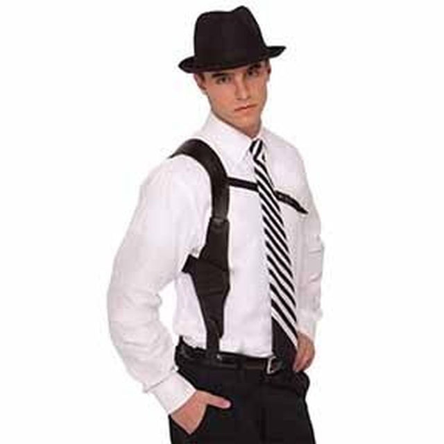 Gun Holster Shoulder Strap - Black