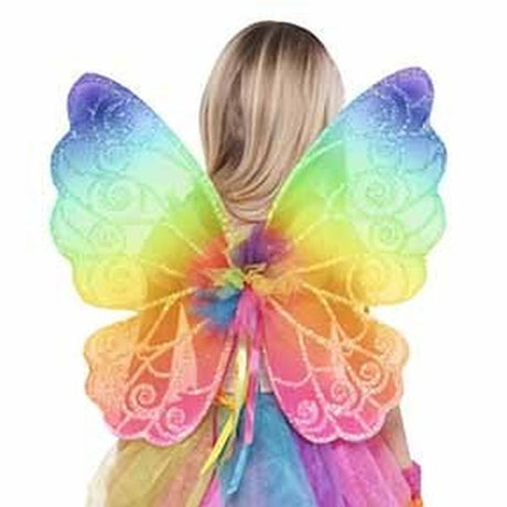 Fairy Wings Costume Accessory - Rainbow