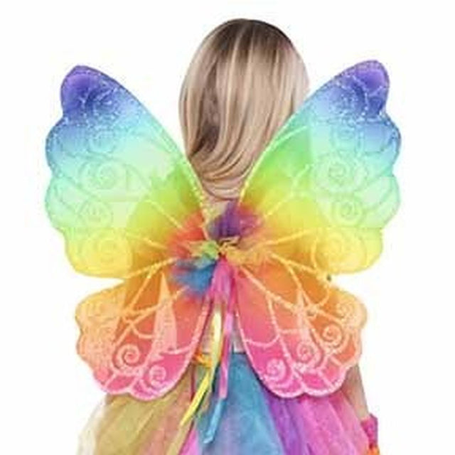 Fairy Wings Costume Accessory - Rainbow