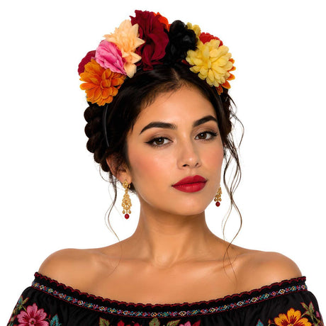 Frida Floral Headband - Multicoloured