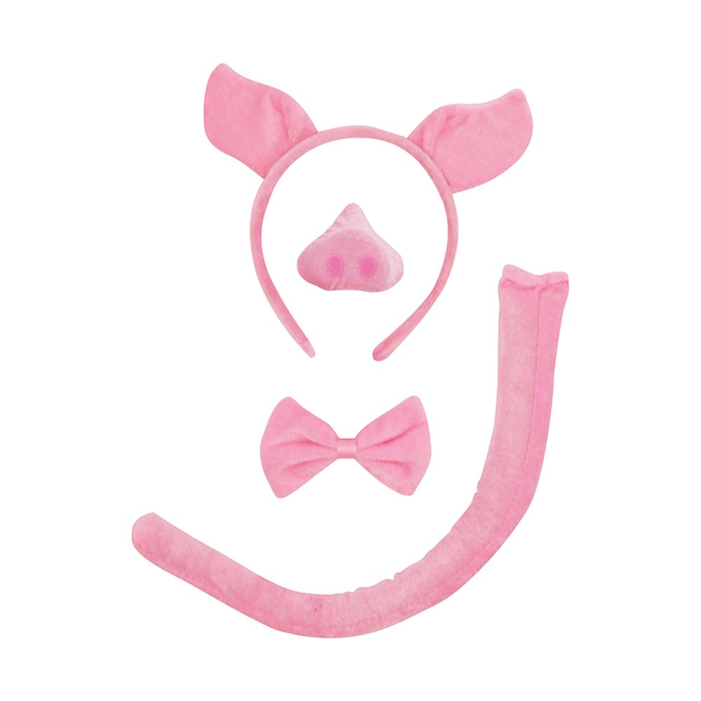 Kids Piglet Dress Up Set - 4 Piece