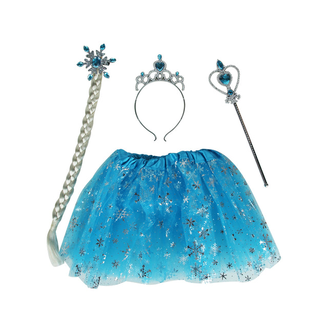 Kids Ice Princess Tutu Costume Set - PARTY PLANET