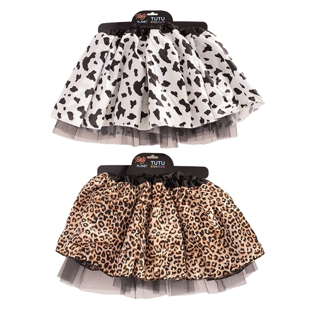 Animal Print Tutu - 30cm - 2 Assorted