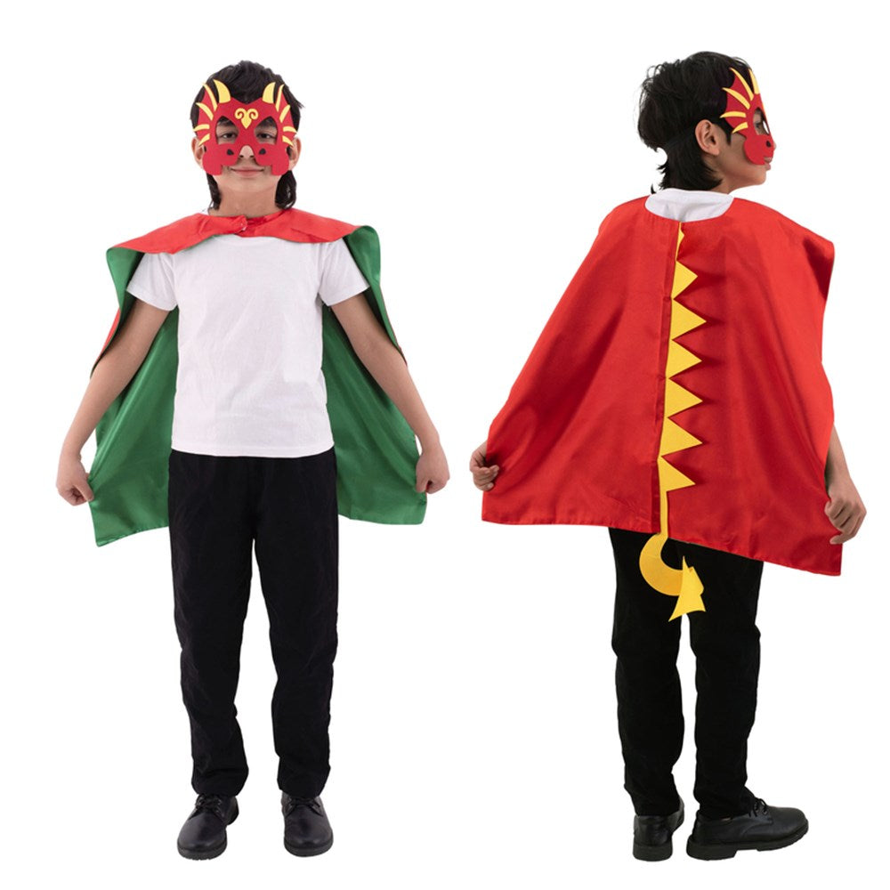 Dragon Dress Up Cape and Mask Set