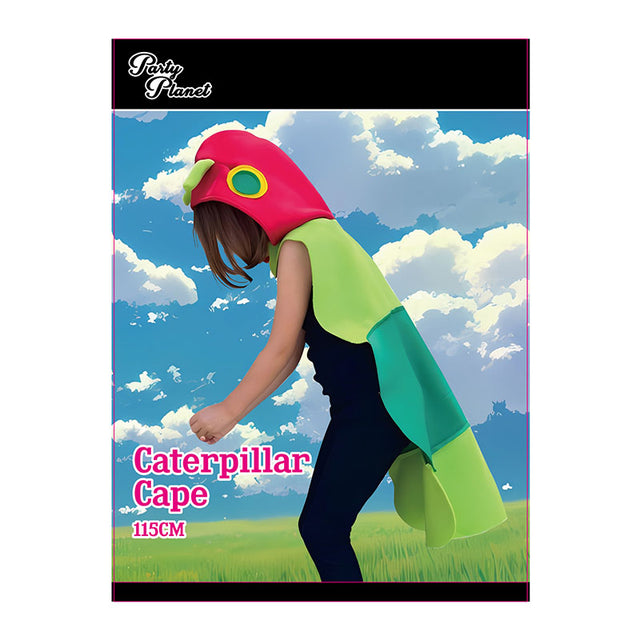 Caterpillar Cape - Kids - 115cm - PARTY PLANET