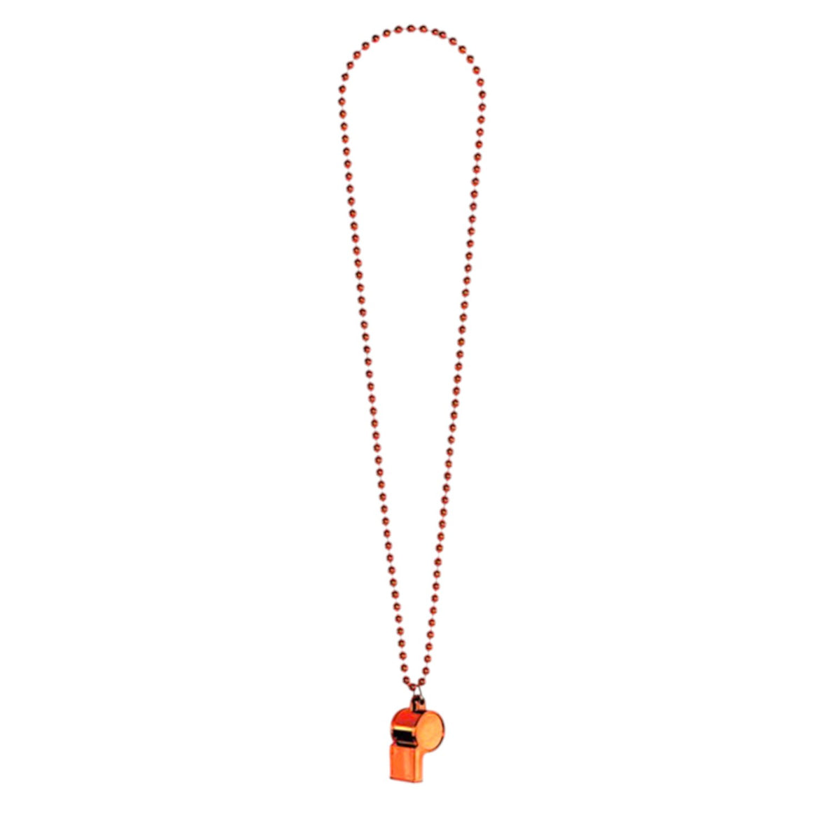 Whistle on a Chain Orange