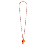 Whistle on a Chain Orange