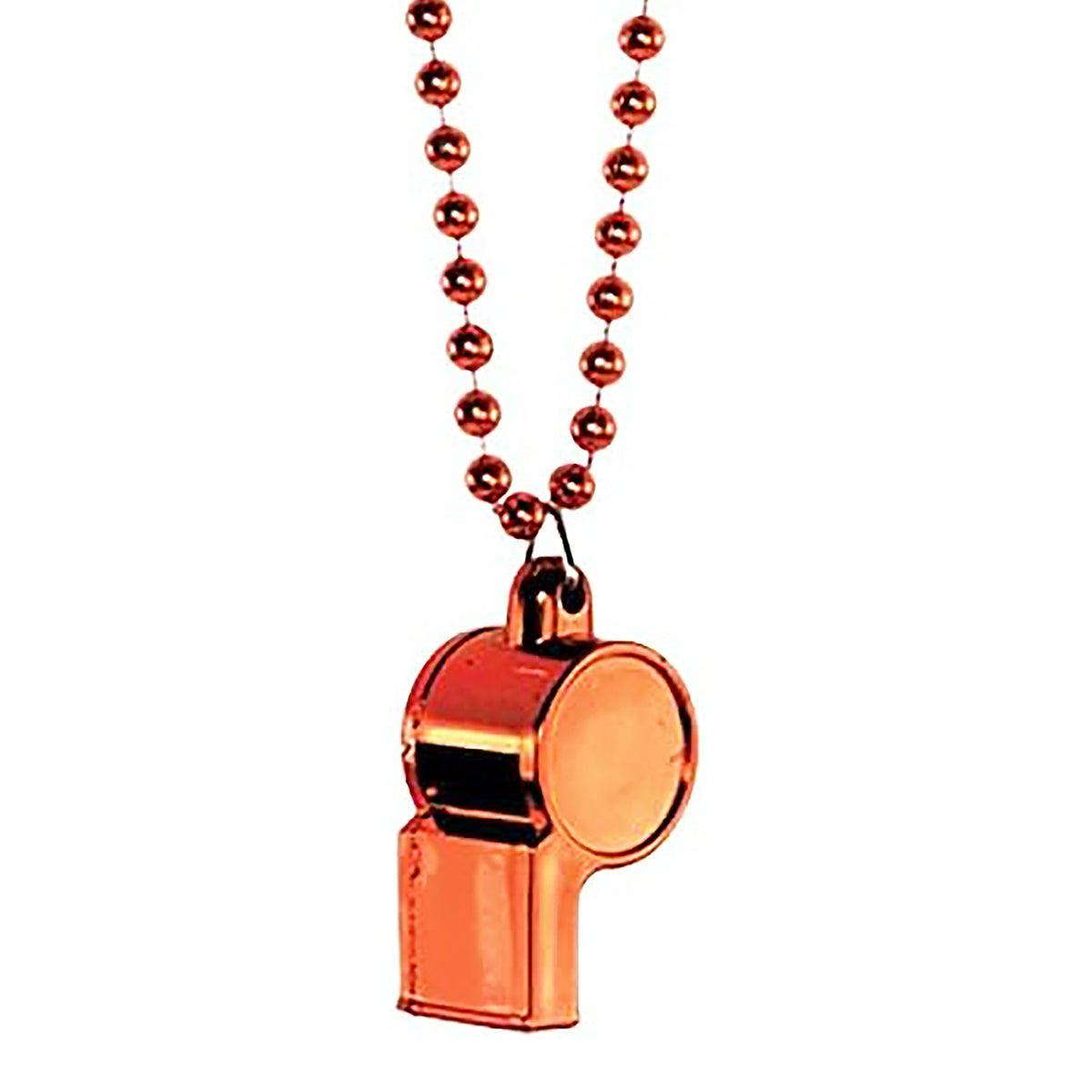Whistle on a Chain Orange