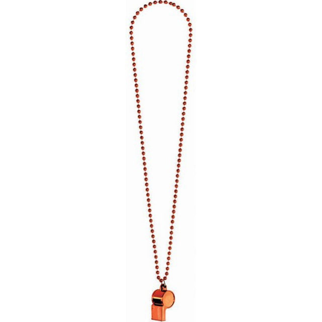 Whistle on a Chain Orange