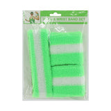 Sweat Band Set Yellow 3 Piece