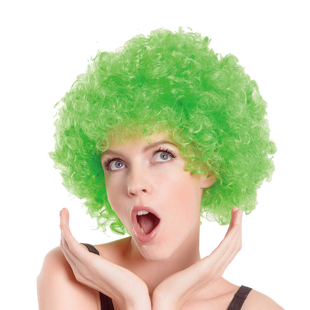 Green Afro Wig - PARTY PLANET