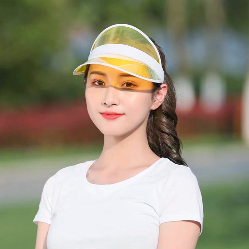 Sun Visor Cap Yellow - PARTY PLANET