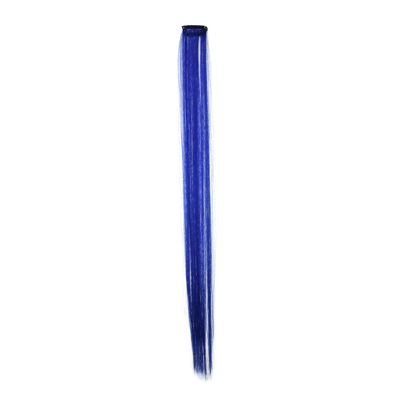 Blue Hair Clip Extensions - PARTY PLANET