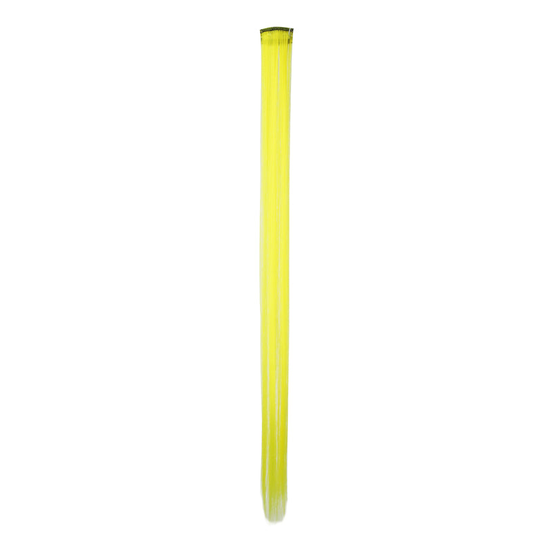 Hair Clip Extensions - Yellow - PARTY PLANET