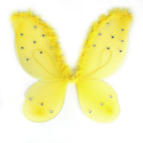 Fairy Wings Yellow - PARTY PLANET
