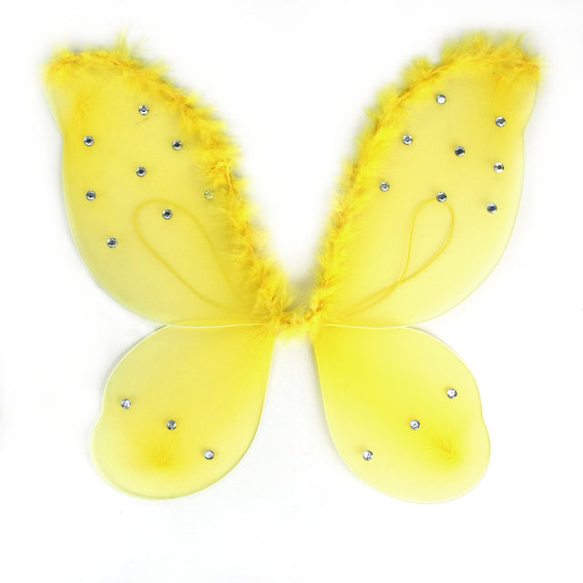 Fairy Wings Yellow - PARTY PLANET