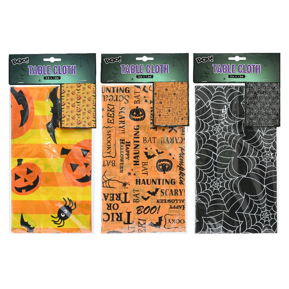 Halloween Plastic Tablecloth