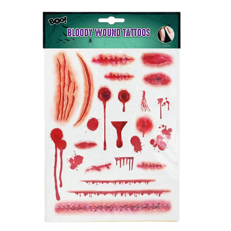 Halloween Scar Tattoos - Assorted