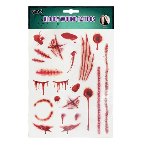 Halloween Scar Tattoos - Assorted