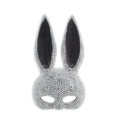 Rhinestone Bunny Mask