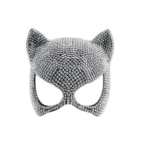 Rhinestone Cat Mask