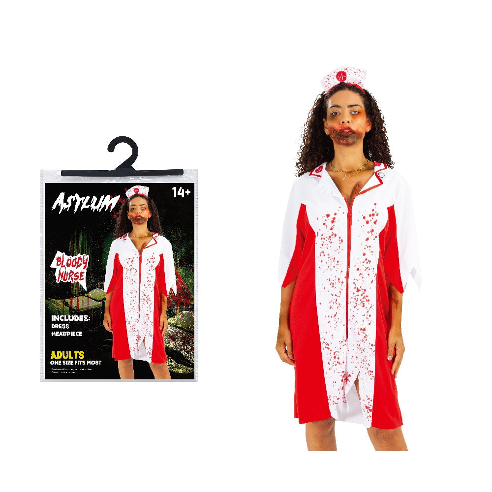 Psycho Killer Nurse Costume - Adults