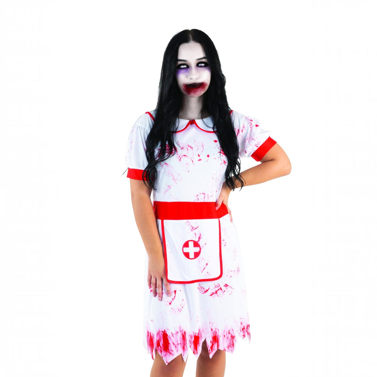 Psycho Killer Nurse Costume - Ladies