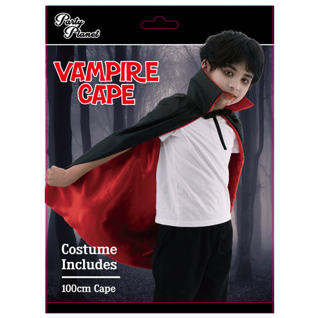 Deluxe Dracula Cape - Kids