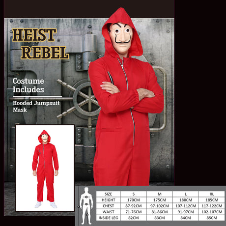 Money Heist Costume with Mask