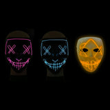 Light-Up Faceless Mask - Assorted Colours