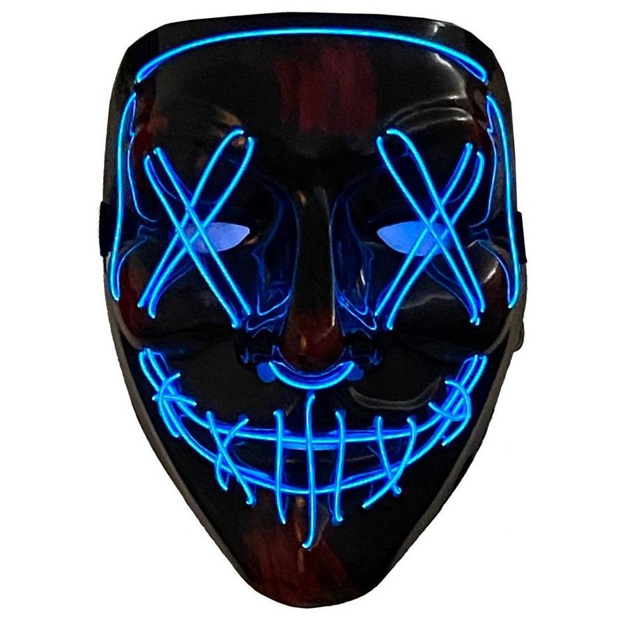 Light-Up Faceless Mask - Assorted Colours