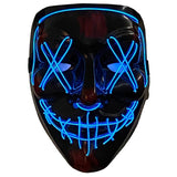 Light-Up Faceless Mask - Assorted Colours