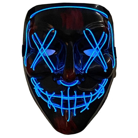 Light-Up Faceless Mask - Assorted Colours