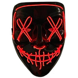 Light-Up Faceless Mask - Assorted Colours