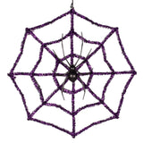 Tinsel Spiderweb Decoration