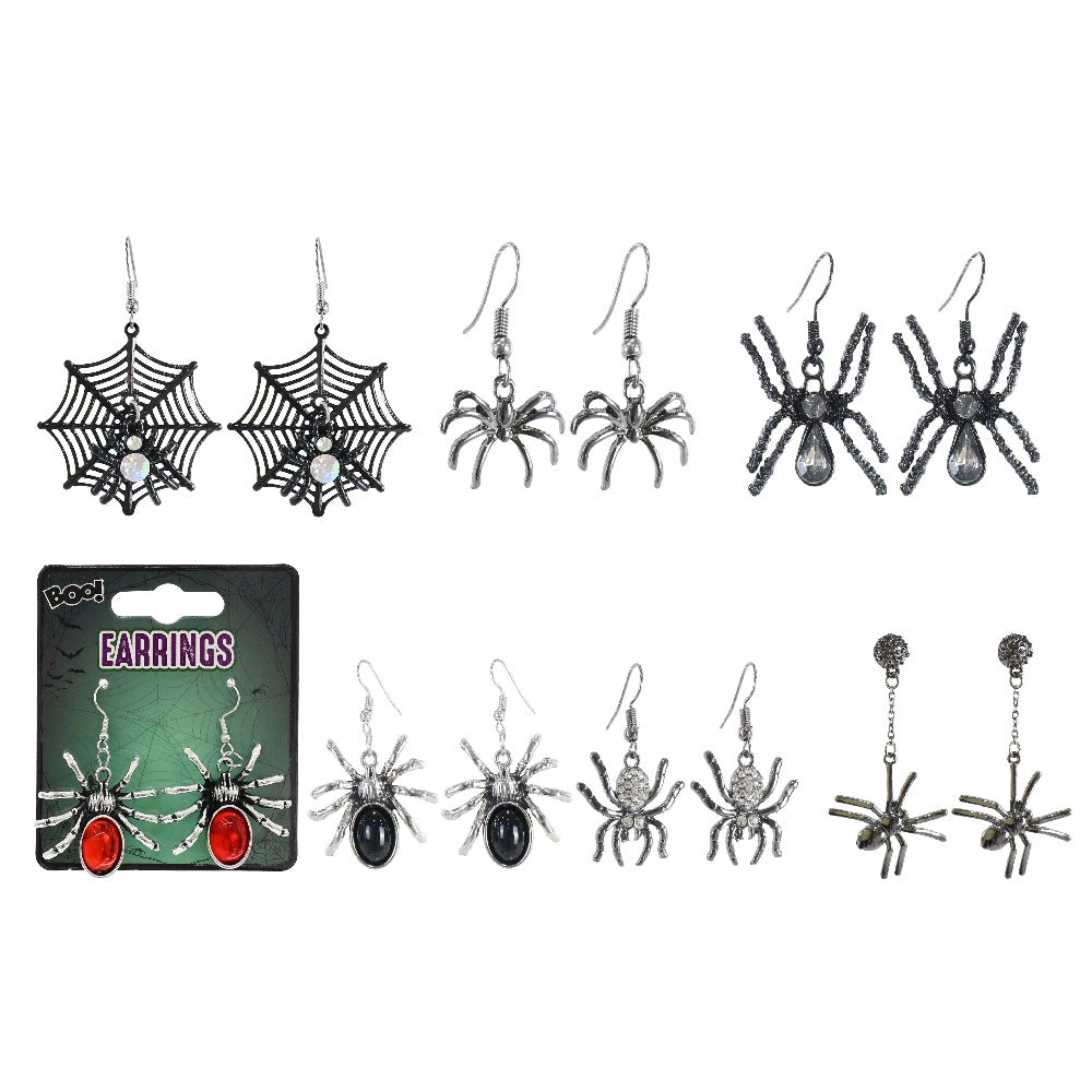 Spider Earrings - Assorted