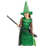 Glimmer Witch Dress with Hat - Kids