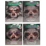 Halloween Face Gems - Assorted