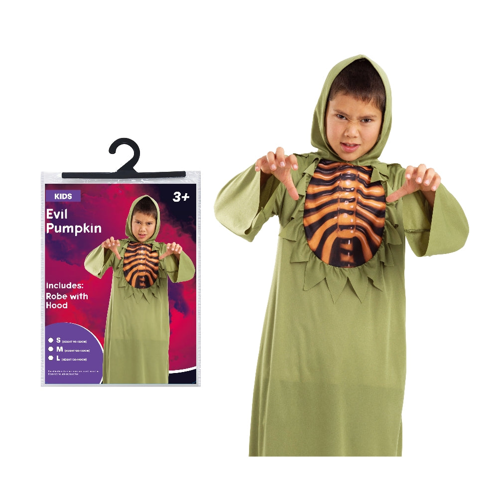 Evil Pumpkin Costume - Kids