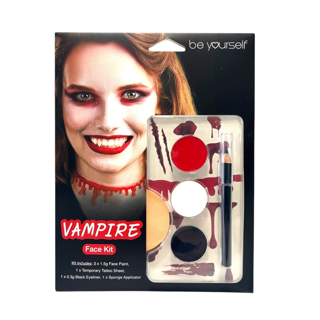 Vampire Makeup Kit With Blood