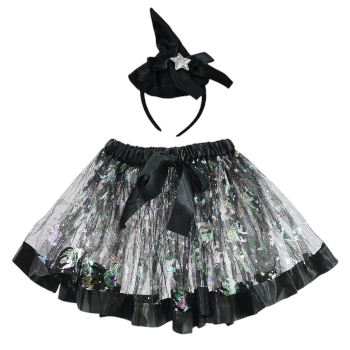 Witch Tutu & Hat Set - Kids - 3 Colours