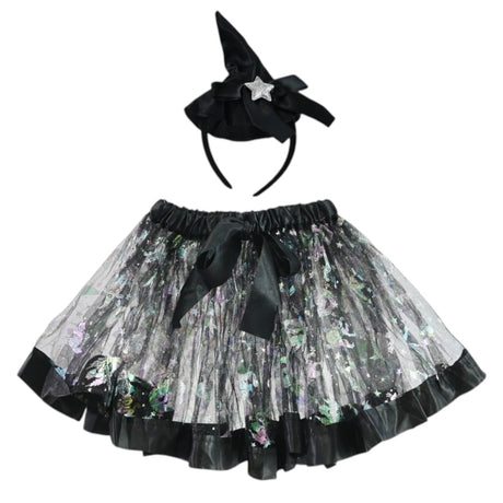 Witch Tutu & Hat Set - Kids - 3 Colours