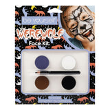 Halloween Kids Face Paint Kit - 6 Designs