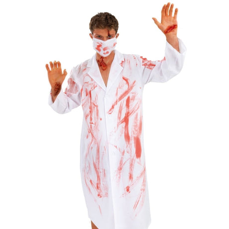 Bloody Surgeon Costume - Men's