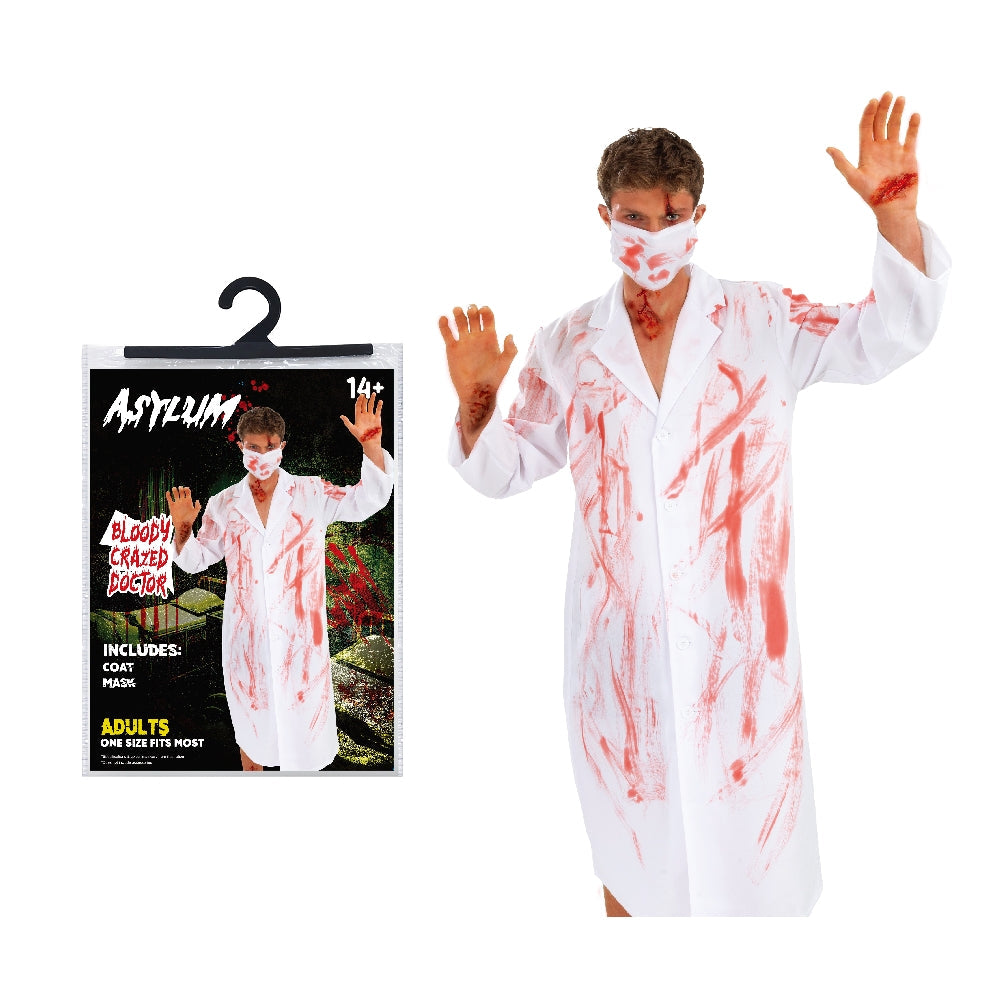 Bloody Surgeon Costume - Adults